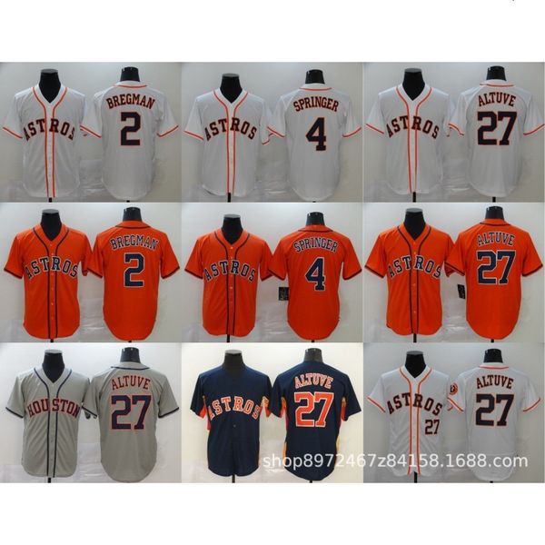 

tracksuit jerseys 2021 jersey astronaut 2#4#27# baseball uniform, Gray