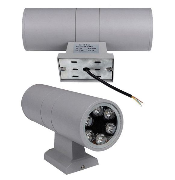 

wall lamp 6/10/18/24/30/36/48w 120lm 85ra led outdoor waterproof ip65 double light sources engineering stair lighting