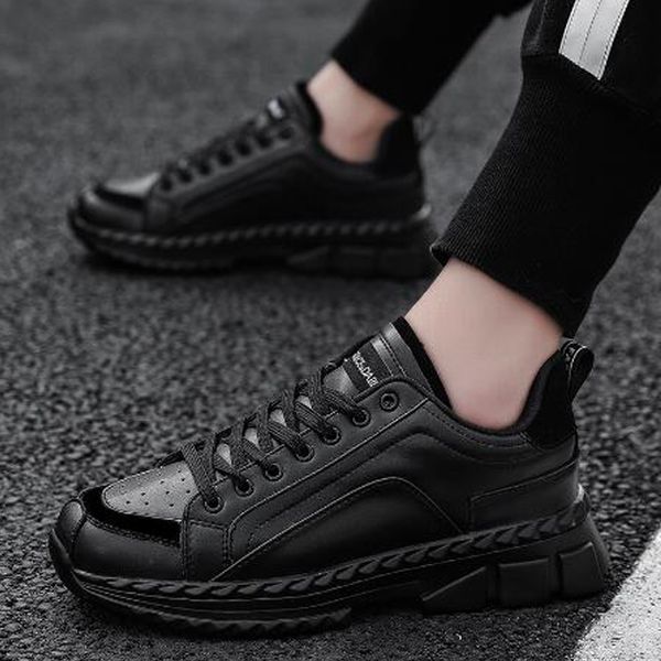 

2020 men's lace-up high-qualit non-slip sneakers men's mesh comfortable casual breathable walking sneakers