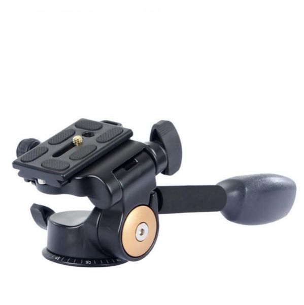 

tripod heads single-handle universal swivel head, three-dimensional panoramic hydraulic damping pography head