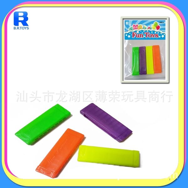 

yizhi series (4 pack) children's harmonica plastic musical instrument toy gift party