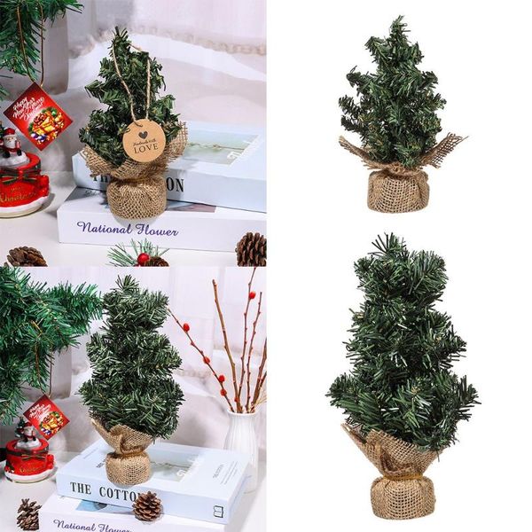 

christmas decorations festival home party decor happy year mini tree table xmas deskornament artificial plant