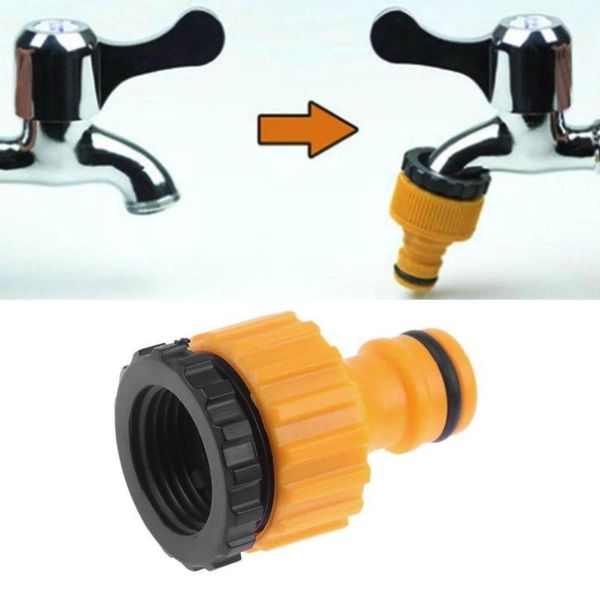 

1pc water pipe connector 1/2/3/4 quick joint nipple 4 points equipment drip 6 to head adapter gardening faucet tools irriga t6q5 watering eq