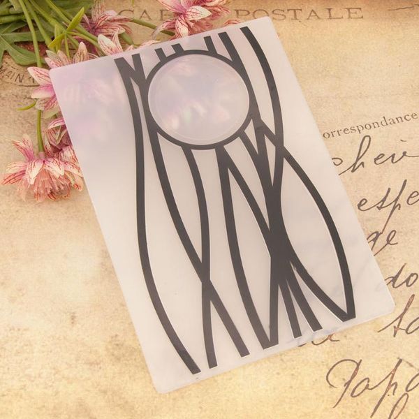 

craft tools dream catche plastic embossed template 3d christmas embossing folders for scrapbooking diy gift card making decor supplies