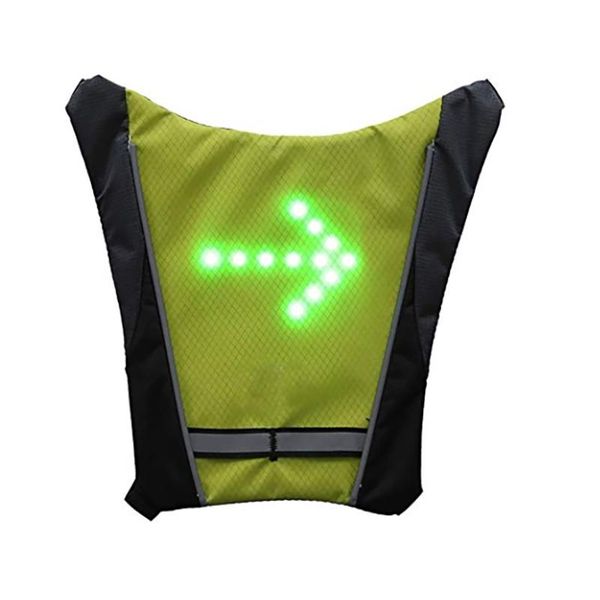 

bike light turnning signal bicycle indicator outdoor hiking camping reflective vest safety led backpack lights