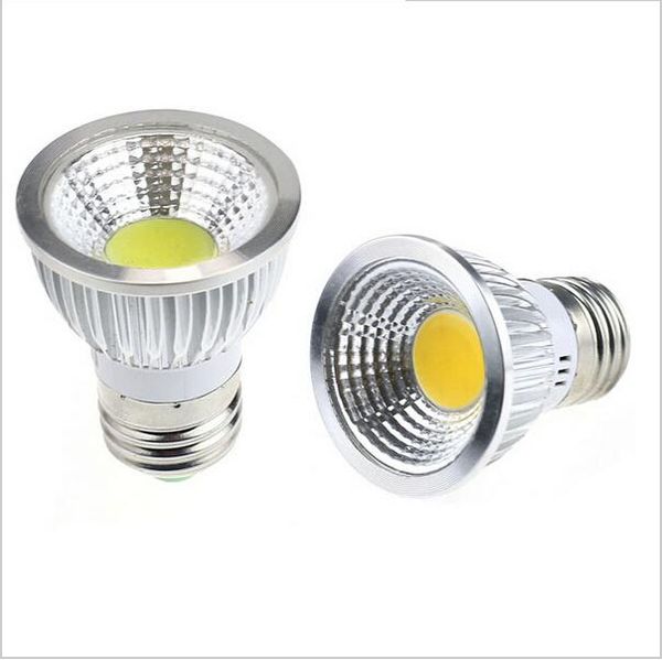 

bulbs e27 5w 85v-265v led dimmable cob spot light down warm lamp free