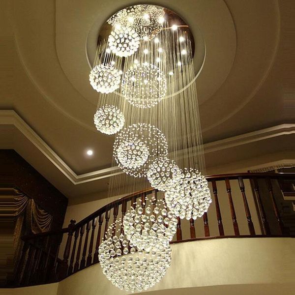 

chandeliers k9 led crystal chandelier modern lamp 100% 110 v-240 v