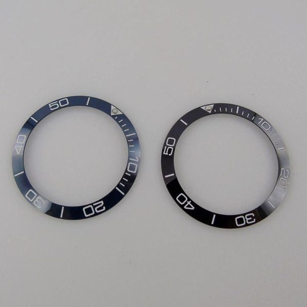 

repair tools & kits 38mm white blue black ceramic inserts for 40mm sub watch case automatic movement men's bezel