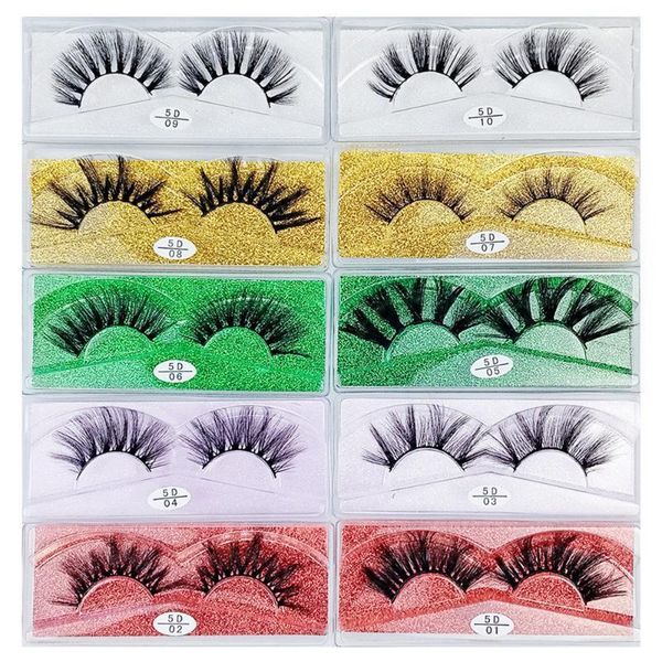 

factory direct sale 3d three-dimensional multi-layer false eyelashes 100 pair of handmade thick1