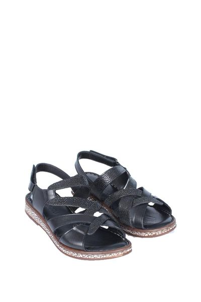 

sandals 21 by69.1004 women leather, Black