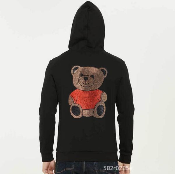 

men's hoodies & sweatshirts 2021 autumn drill hooded sweatshirt men hip hop hoodie for classic hoody pullover, Black