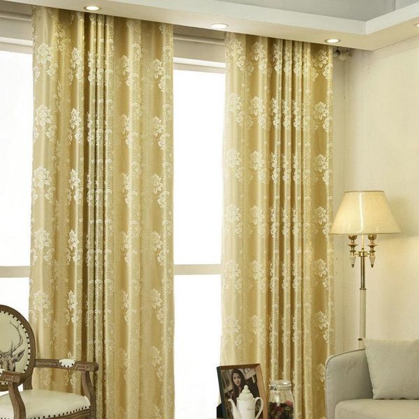 

pastoral floral print curtains for living dining room bedroom blackout curtain tulle sheers fabrics ready made finished & drapes