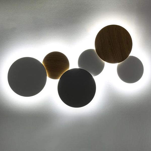 

ceiling lights a modern creative eclipse led lamp stairs aisle corridor background bedroom bedside round light for livingroom