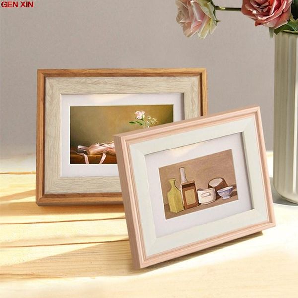 

frames modern nordic style table decoration frame 5-10 inch picture living room family pictures painting 11 colors