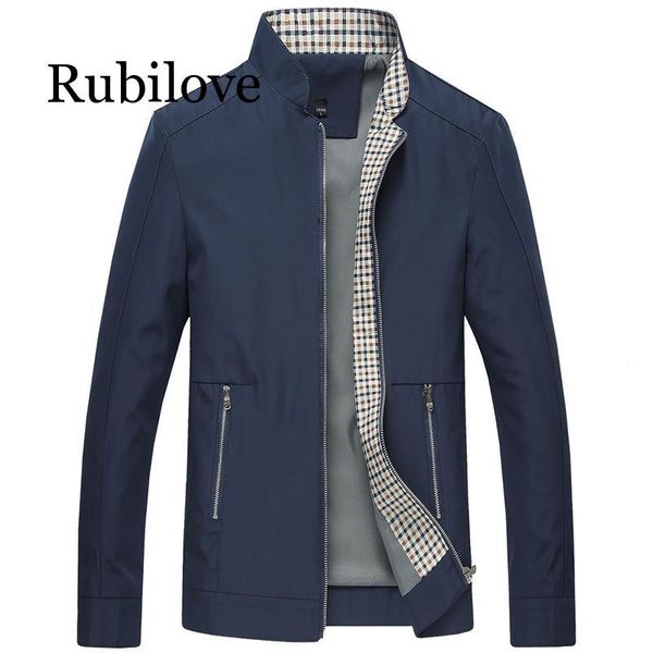 

men's jackets spring summer thin varsity jacket men fashion stand collar business coat pockets windproof mens outwear windbreakers, Black;brown