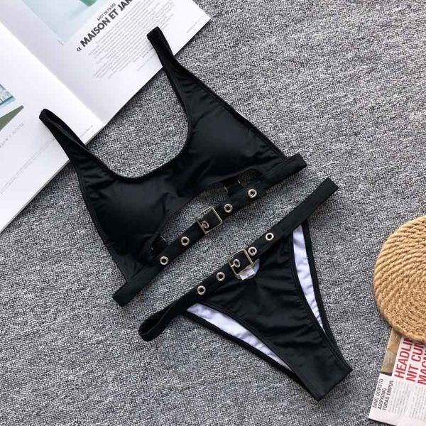 

neon adjustable bikini 2021 thong swimsuits for woman push up swimming female biquini tanga beach bathing suit 3364b