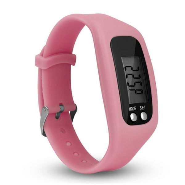 

display outdoor multifunction portable time step counter smart watch sports distance bracelet calorie pedometer silicone activity trackers