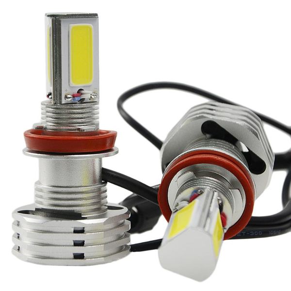 

car headlights 2 x plug&play 90w 9000lm h8/h9/h11 high power for cob led bulbs fog auto headlight automobile lamp bulb