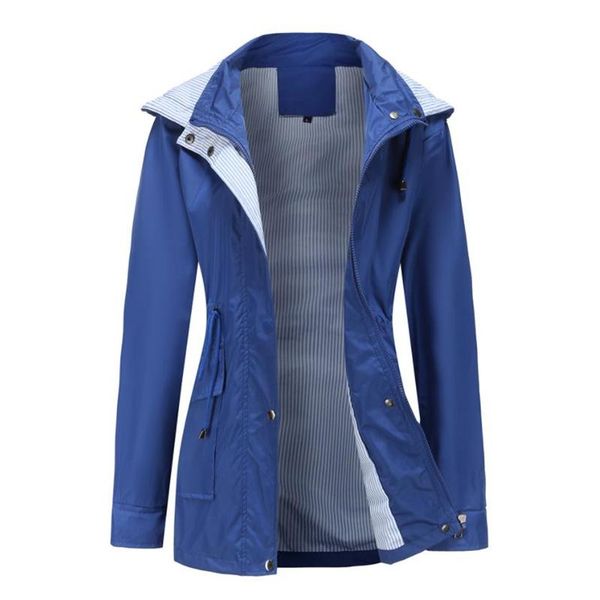 

women's jackets jacket spring autumn hooded causal windbreaker famale basic coats zipper lightweight outwear, Black;brown