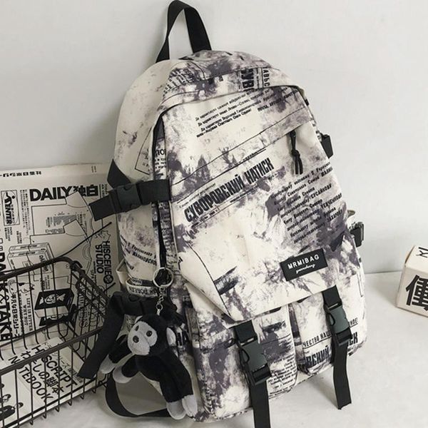 

backpack teenage girls school bag nylon shoulder travel 2021 fashion camouflage casual for women and man