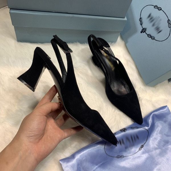 

2021 good quality fashion women luxurys designers shoes designer sandals womens luxury high heels sandal dress shoess with box size 35-41 -h, Black