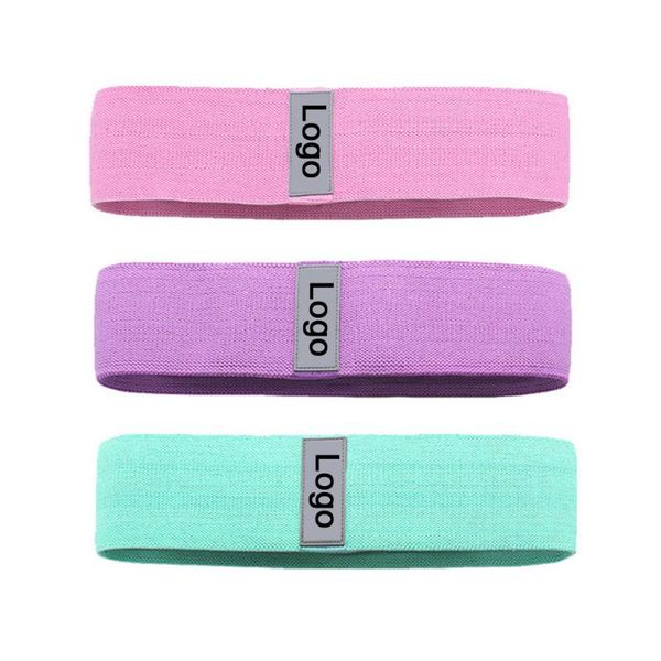 

3-piece fitness rubber band elastic yoga resistance extension gym booty home workout bands