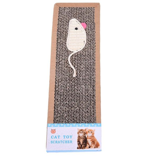 

cat toys kitten scratch board pad corrugated scratcher soft bed mat care