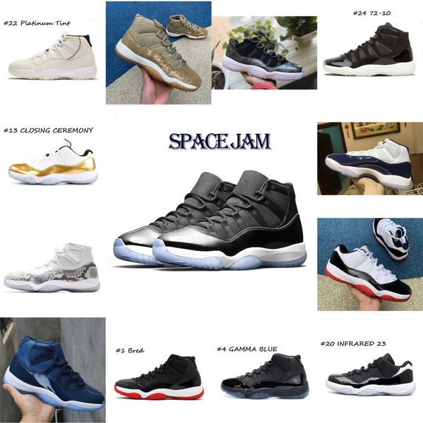 

11 11s high sneakers 25th anniversary 45 bred men basketball shoes black cat 4 13 grey gamma legend gym gamma sports 23vawe