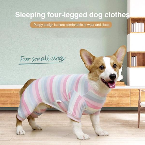 

dog apparel breathable universal tpet post pajamas suit pet accessories