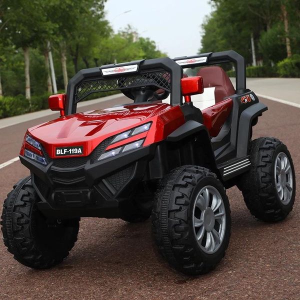 

lighting music graffiti off-road vehicle electric car for kids ride on 0-6 years old ids rc children gift sets