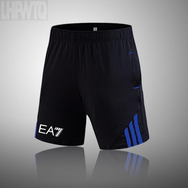 

men's shorts s-4xl summer jogging sports training fitness workout jogger gym running men, Black;blue