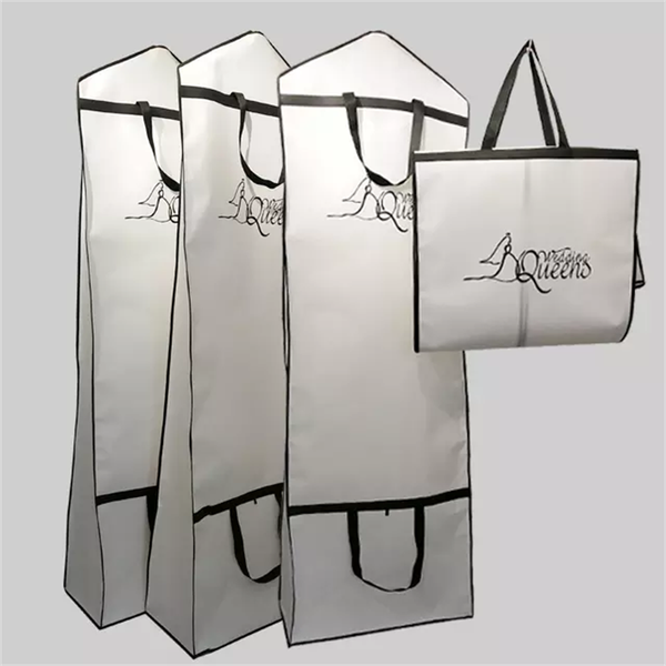 

clothing & wardrobe storage thick non woven material large size for wedding evening dress dust cover protector bag dustproof accept printing