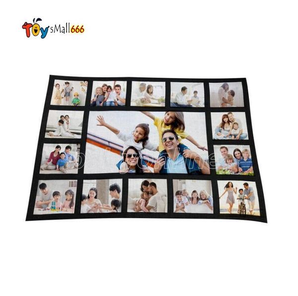 

blankets sublimation thermal fleece blanket heat print fabric mat diy blank carpet 9 15 20 grid plaid blanket 125*150cm sxdc29