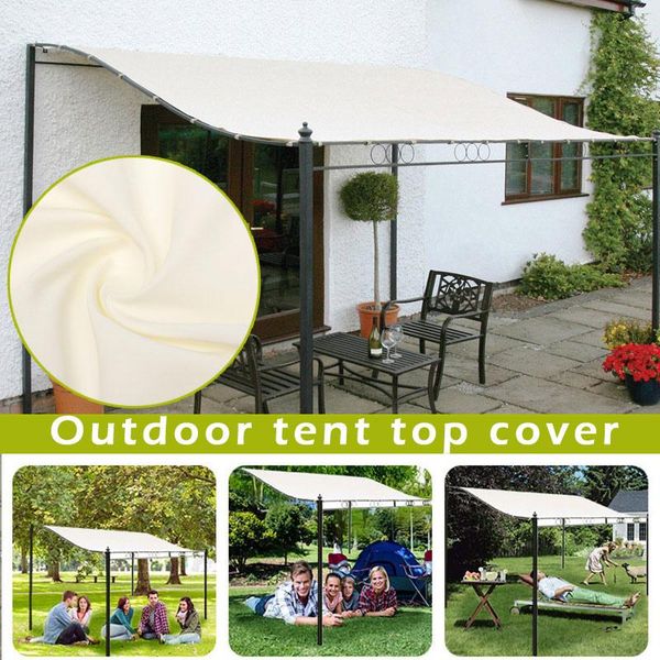 

shade 300d canvas waterproof tent canopy roof sun shelter cloth outdoor cover ej