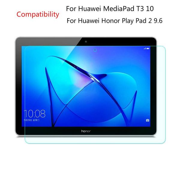 

tempered glass membrane for huawei mediapad t3 10 ags-w09 ags-l09 ags-l03 9.6 inch cover funda tablet honor play pad 2 computer screen prote