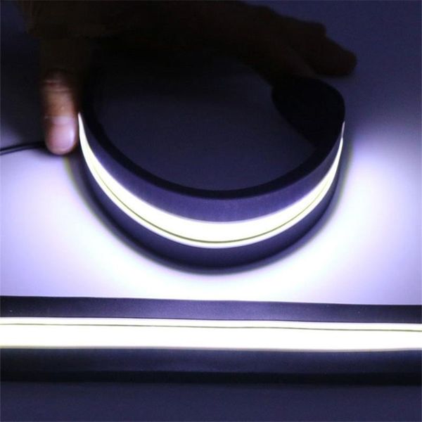 

26cm drl lights 2pcs set cob car cool white daytime running light fog lamp led emergency