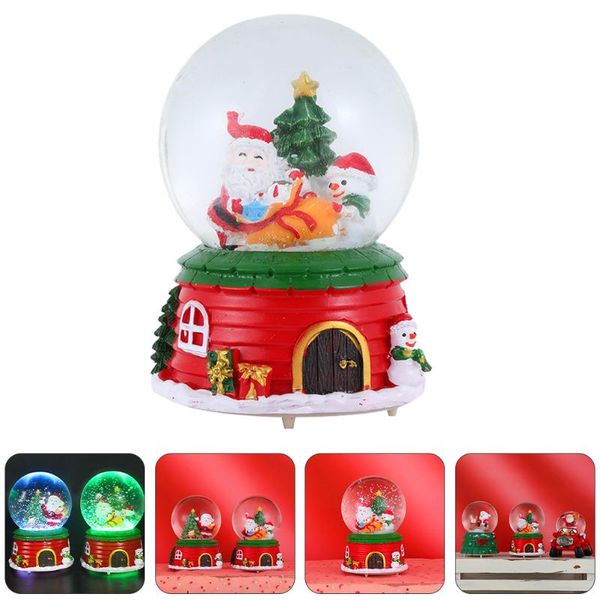 

novelty items luminous christmas crystal decor creative cartoon deskscene