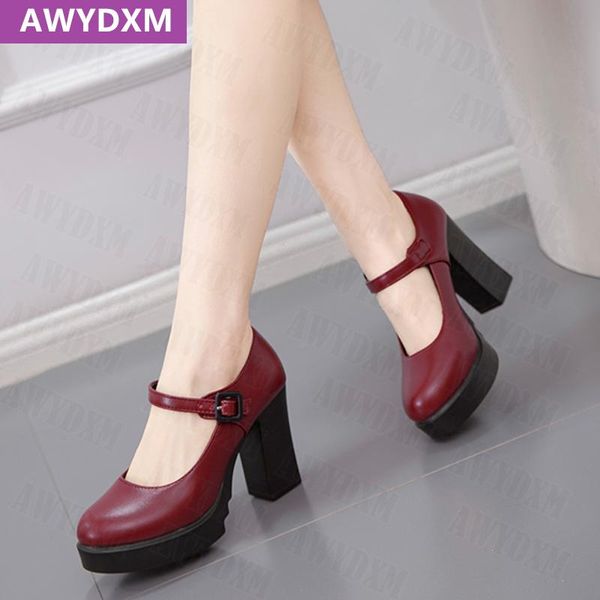 

dress shoes 2021 autumn summer sandals women platform shallow gladiator roma mary jane lolita pu leather cozy pumps motorcycle, Black