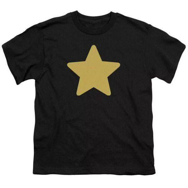

steven universe greg star kids youth t shirt licensed cartoon tee black, White;black