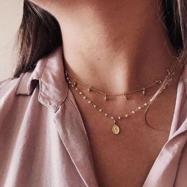 

pendant necklaces charms white beaded geometric virgin mary necklace gold chain women accessories jewelry drop, Silver