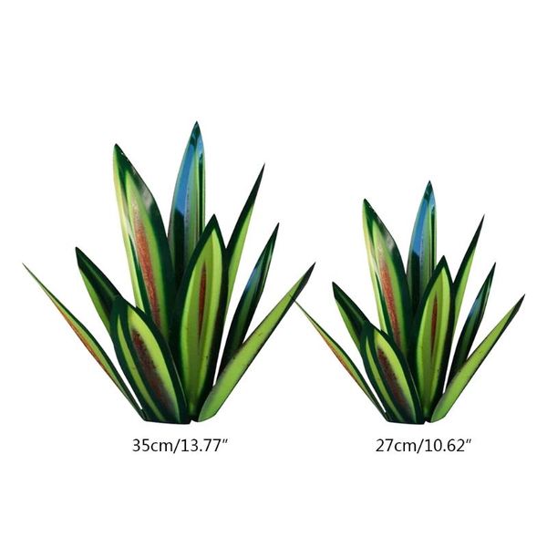

garden decorations 39xb simulation art agave plant ornaments diy rustic metal sculpture for outdoor