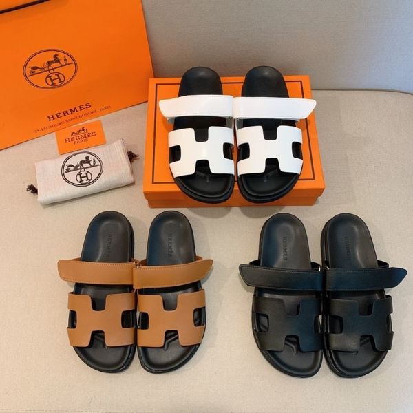 

high version h slippers for women to wear out in summer, Black
