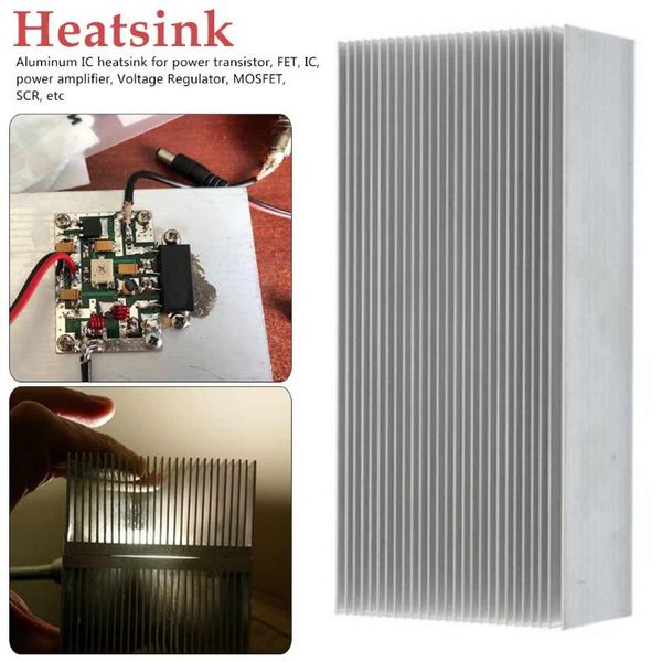 

fans & coolings aluminum heatsink cooling fin for high power led transistor semiconductor device computers 100 x 69 37mm