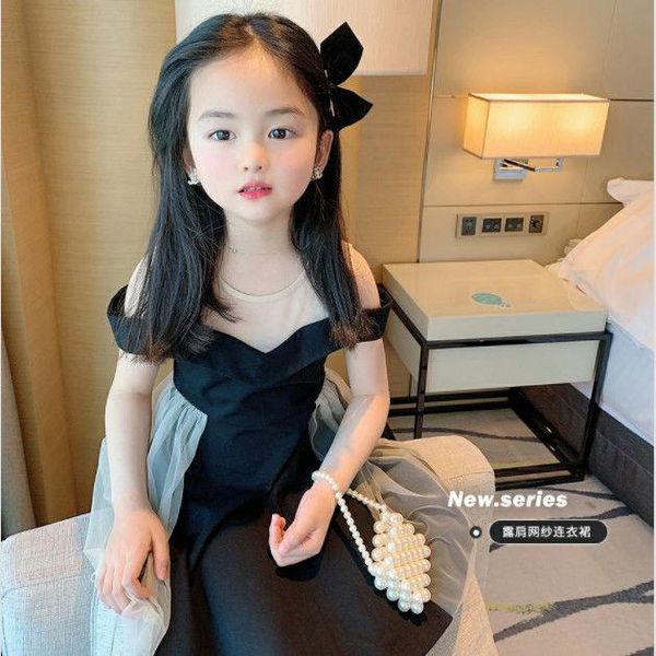 

girls summer dress costume kids verkleedkleding kinderen party children 2021 vintage elegant toddler 2 years old girl's dresses, Red;yellow