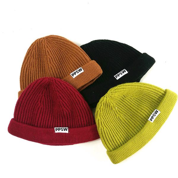 

versatile wool hat for women in autumn and winter, Black;white