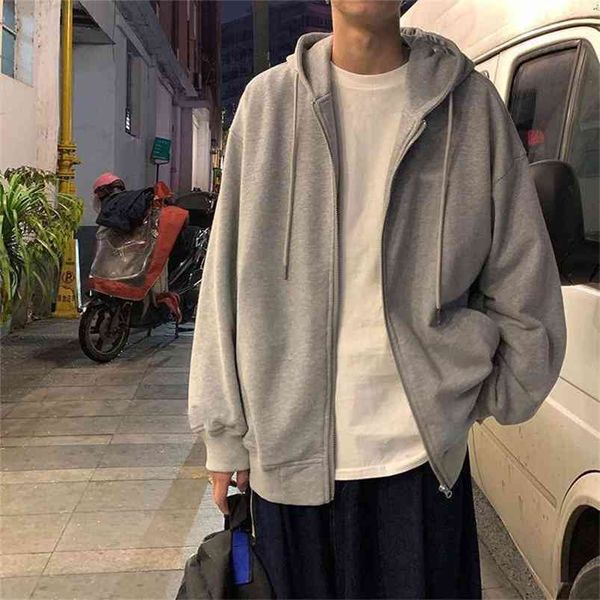 

summer sweatshirt men hip hop harajuku hoodie men classic hoody pullover white women hoodies fleece oversized hooded 210715, Black