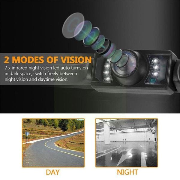 

car rear view cameras& parking sensors infrared night vision camera reversing high-definition wide-angle accessories r9v9