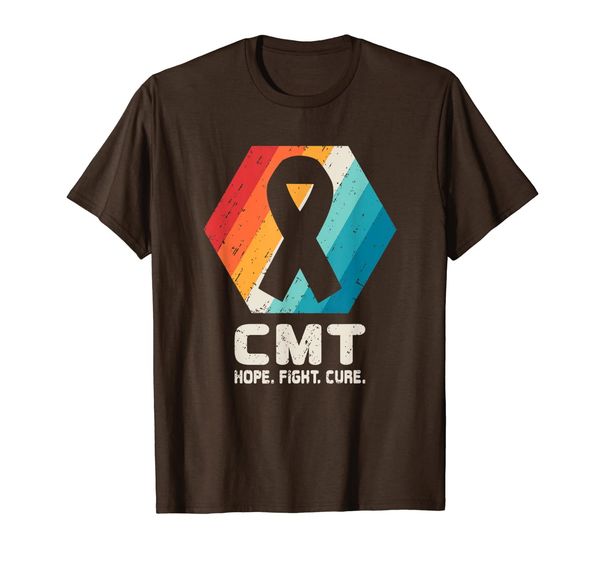 

charcot-marie-tooth disease t shirt cmt awareness gift, White;black