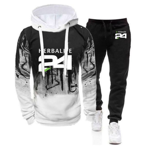 

herbalife-2-piece hoodie and , sportswear, 24, spring, 2021, Gray