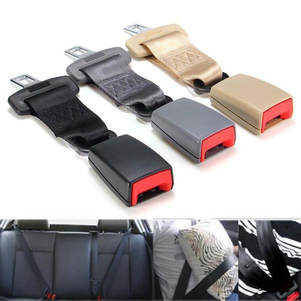 

safety belts & accessories 23cm/9'' universal car seat polyester seatbelt belt extender extension child multi-color 2.1cm buckle